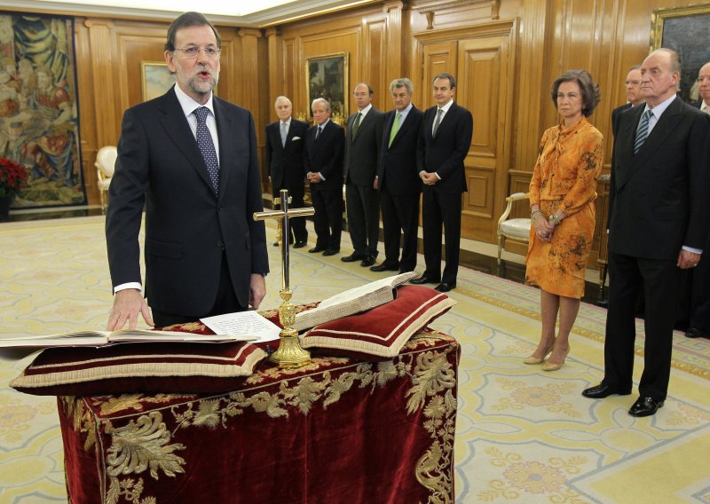 Prisegnuo Rajoy, čovjek koji bi Španjolsku trebao izvući iz krize