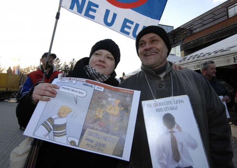 Prosvjed u Čakovcu organizirala Lesarova kći