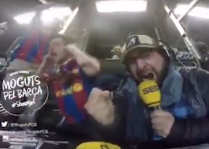 [VIDEO]: Pogledajte urnebesno slavlje radijskih voditelja nakon šestog gola Barcelone