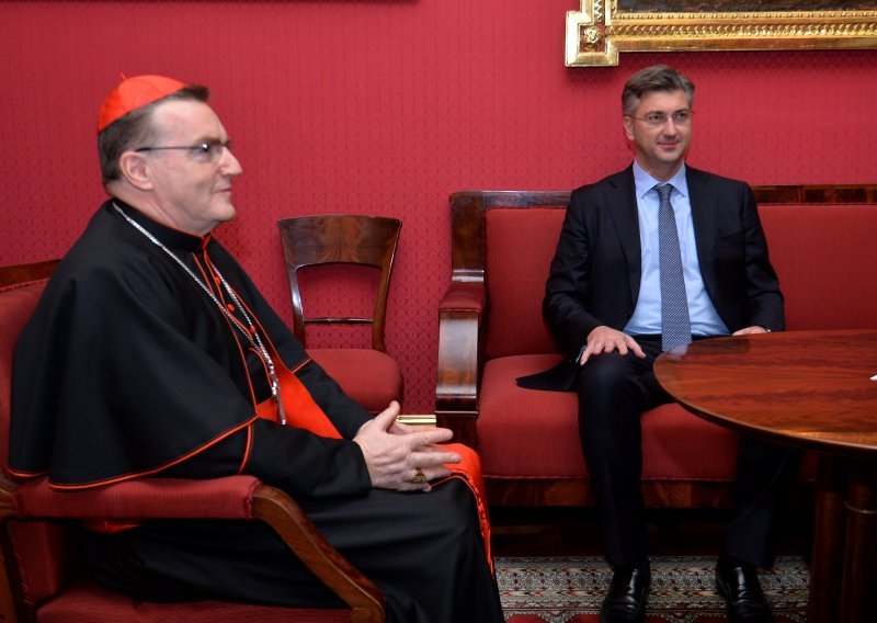 Kardinal Bozanić primio premijera Plenkovića
