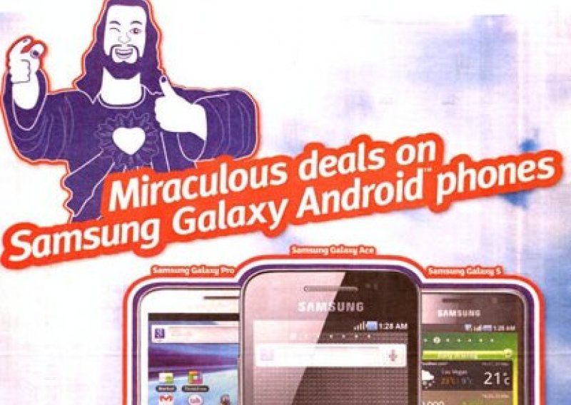 Isus promovirao 'čuda' za kupce mobitela