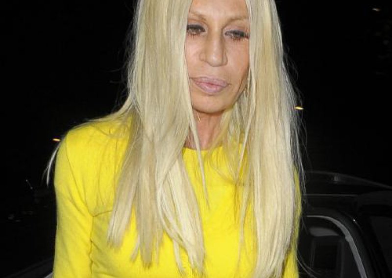 Donatella Versace kao sablast u Londonu