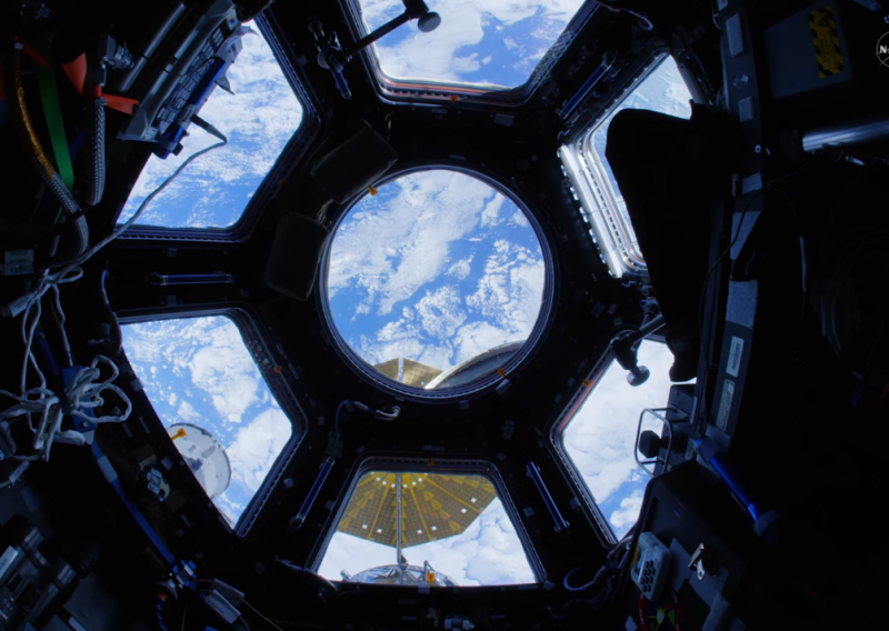 Rapsodija u svemiru, pogled na Međunarodnu svemirsku postaju oduzima dah