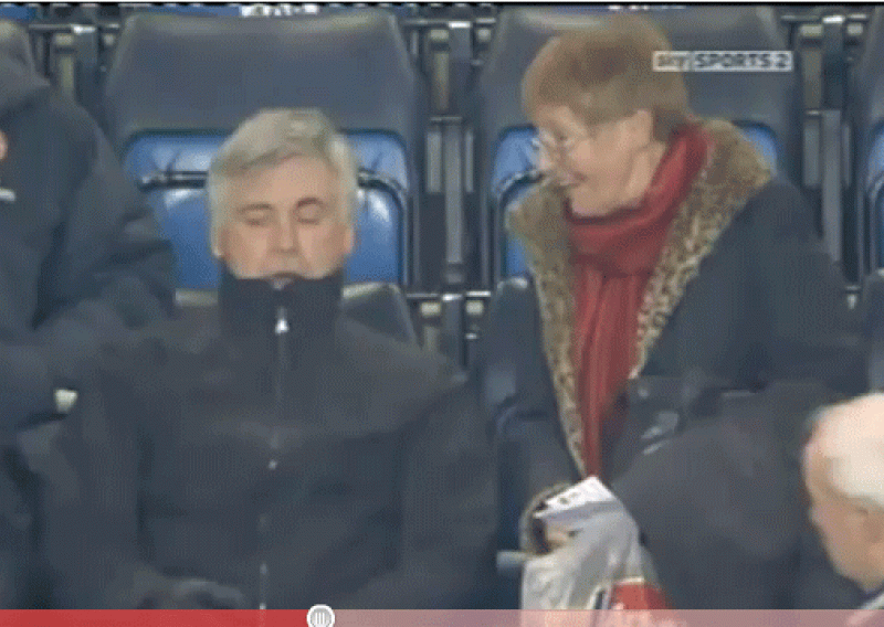 Starija gospođa potjerala Ancelottija