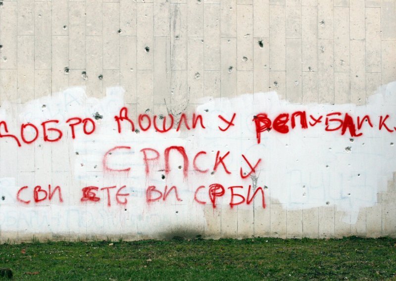 Vukovarac uhićen zbog protuhrvatskih grafita