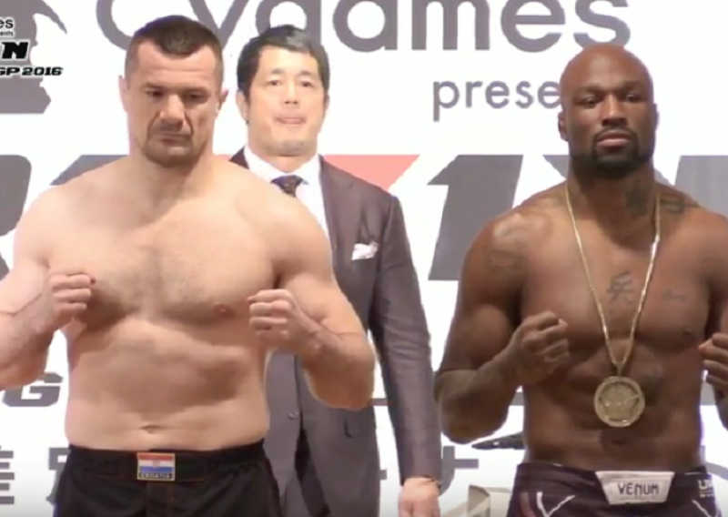 Cro Cop devet kilograma teži od 'Kralja Moa'