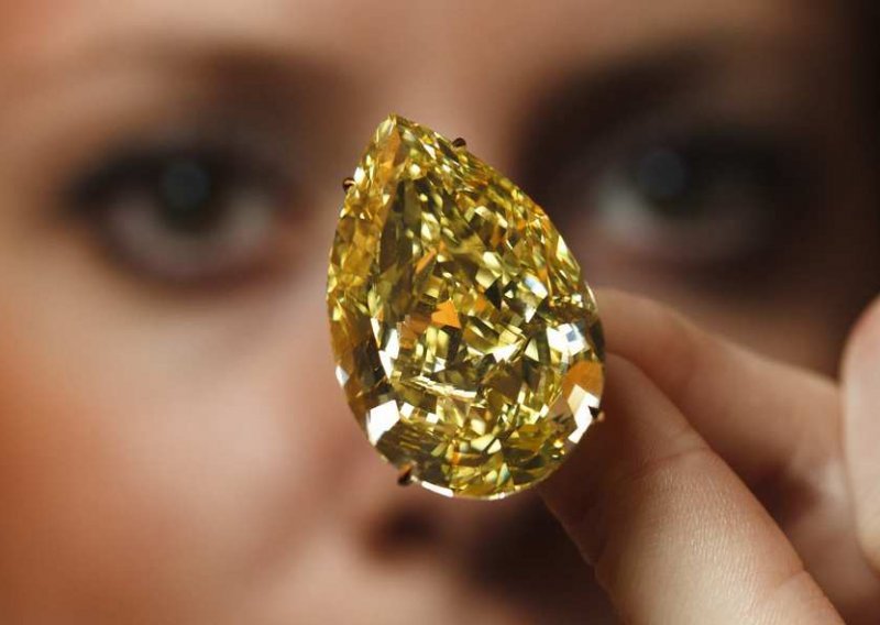 Žuti dijamant prodan za rekordnih 68 milijuna kuna