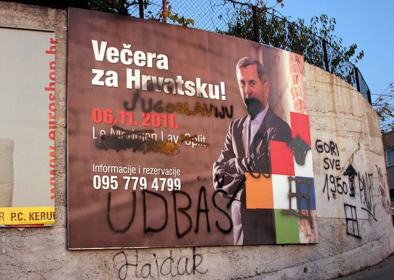Uvrede na plakatima don Ivana Grubišića