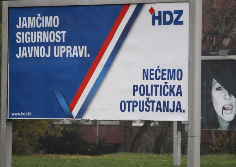 HDZ neće politička otpuštanja, već politička zapošljavanja