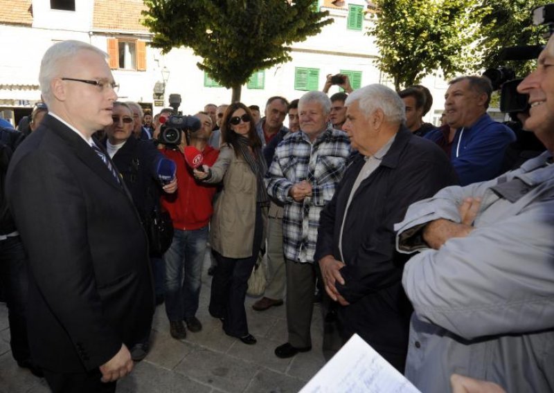 Imoćani Josipoviću rekli da je hrabriji od prethodnika Mesića