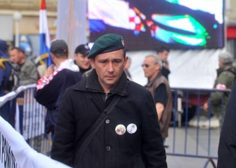 Rally of war veterans starts at Zagreb's main square