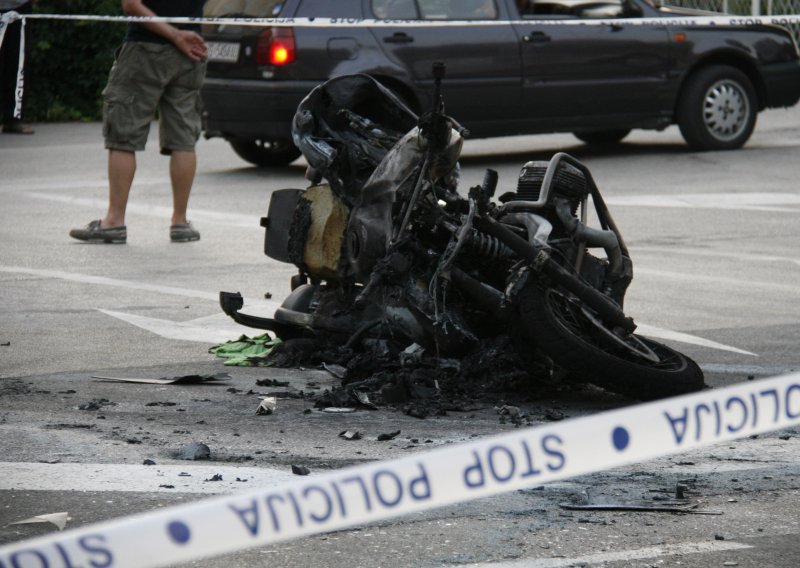 U nesreći kraj Podgore poginuo motociklist