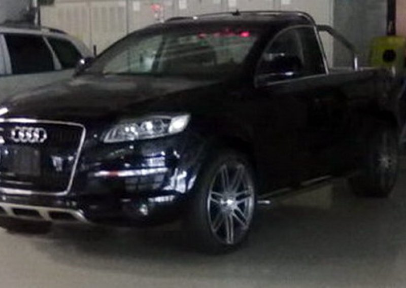 Unikatni Audi Q7 pick-up uhvaćen u VW-u BiH