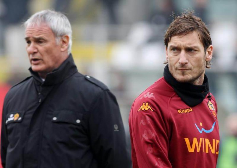 Ranieri: Totti je vrhunski igrač, ali i lijenčina