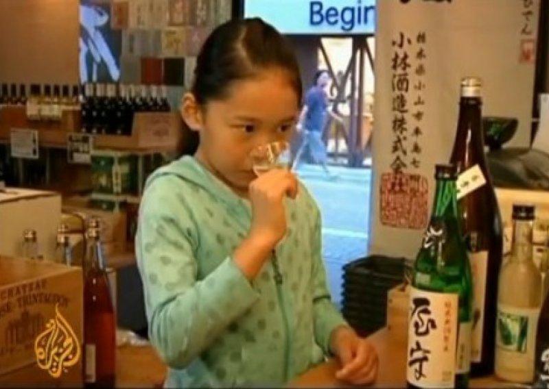 Desetgodišnja curica je stručnjakinja za sake