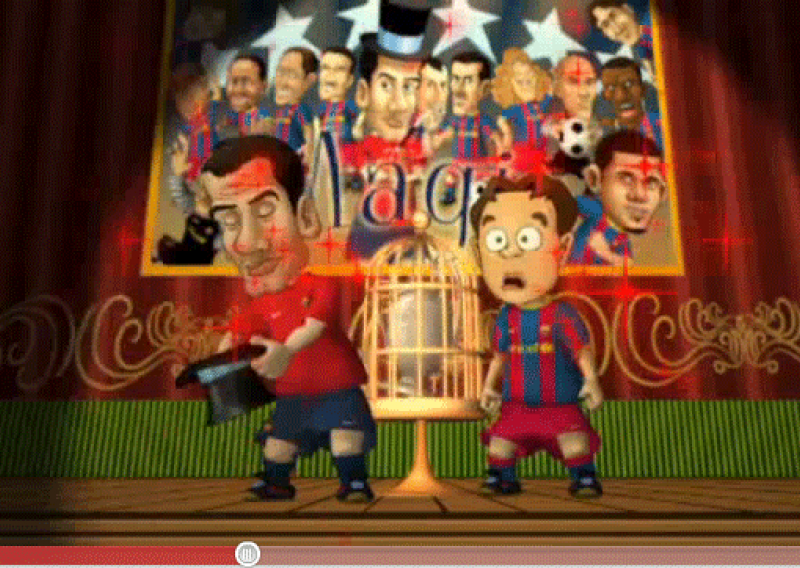 Crtani film kako Barca osvaja Ligu prvaka