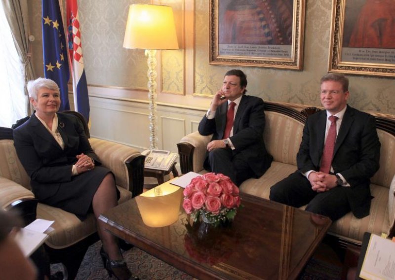 Kosor: Talks with Barroso encouraging