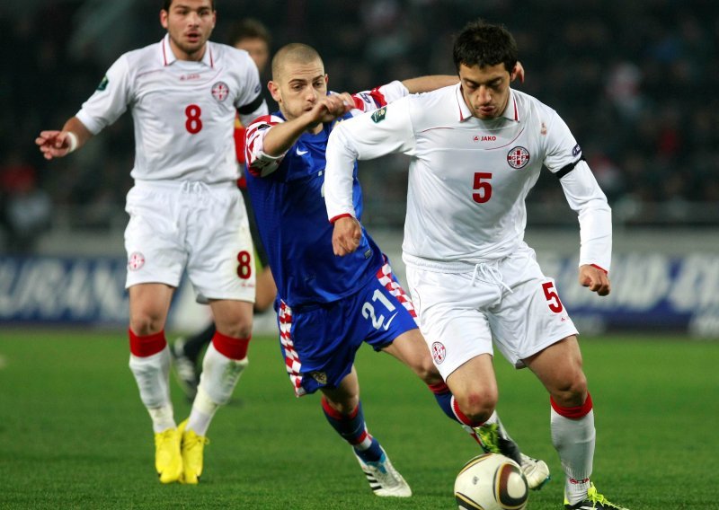 Croatia suffer shock defeat in Tbilisi
