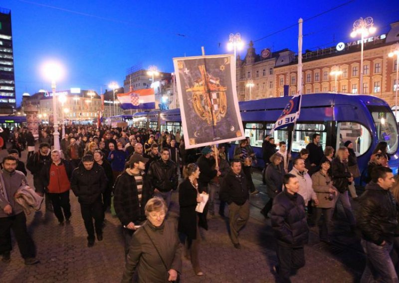 U Zagrebu kreće deseti protuvladin prosvjed