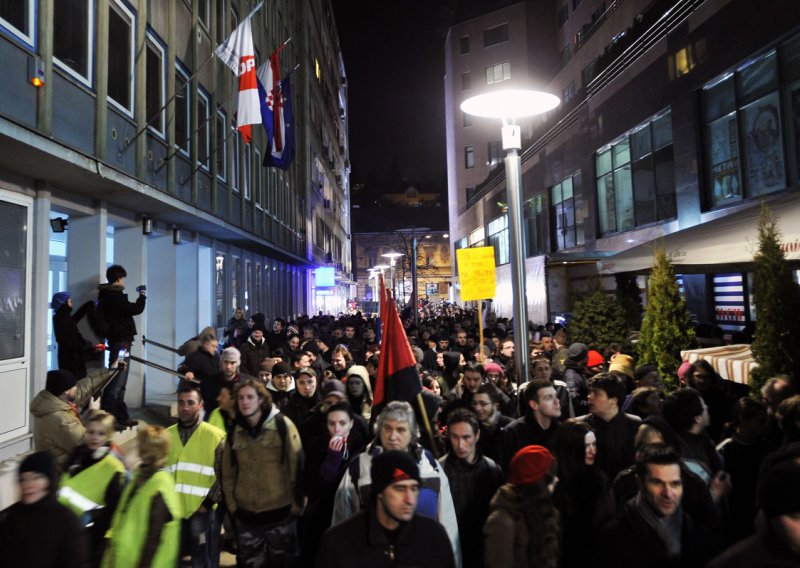 Tuesday's protest in Zagreb sees highest turnout so far