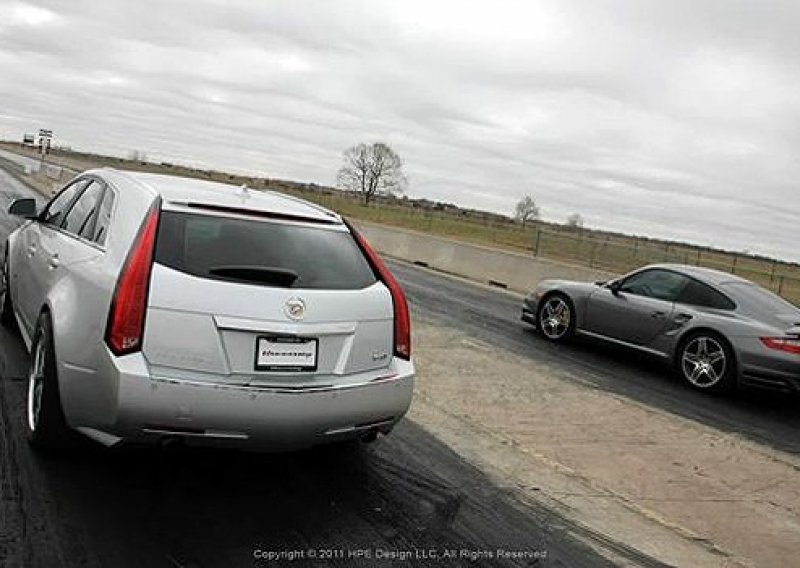 Cadillacov karavan brži je od Porschea 911 Turbo