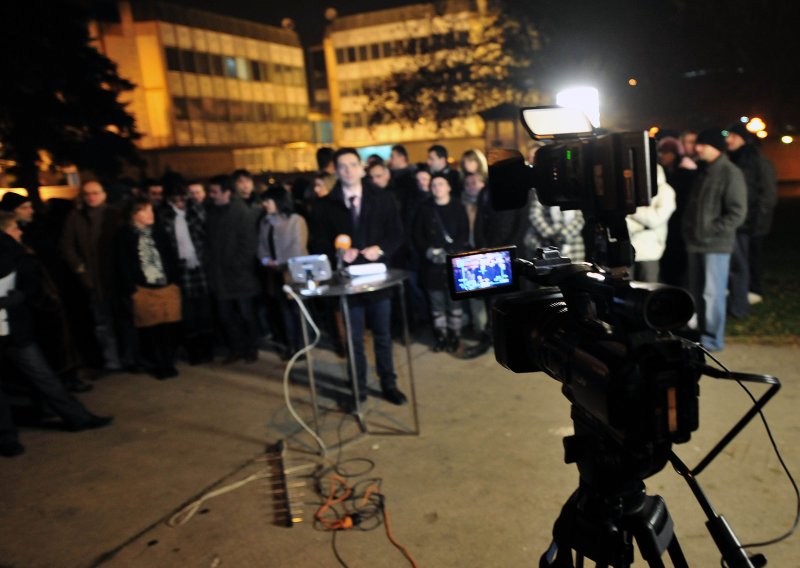 Makedonska televizija emitira vijesti pred vladom