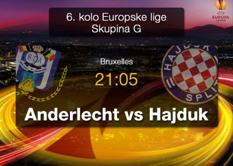 Anderlecht lagano pobijedio Hajduk