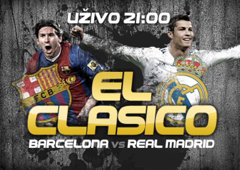 El Clasico: Sudar divova na Camp Nou