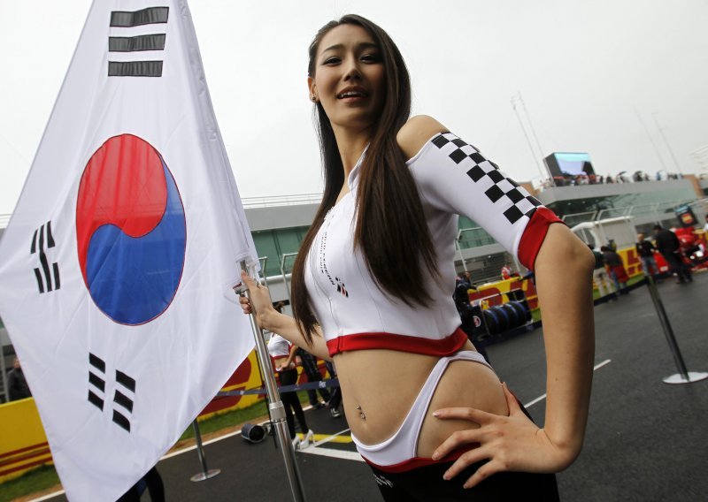 Azijske ljepotice zavodile na VN Koreje