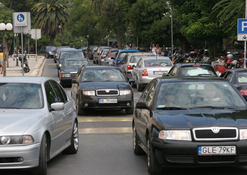 Prometni kolaps u Trogiru