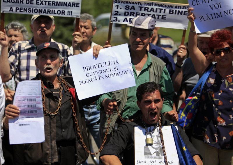 Rumunjske javne službe u općem štrajku