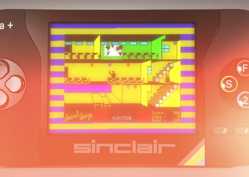 Ručna igraća konzola Sinclair Spectrum ZX Vega+ u problemima?