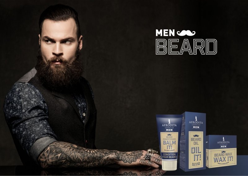 Osvojite proizvode iz linije Afrodita Men Beard