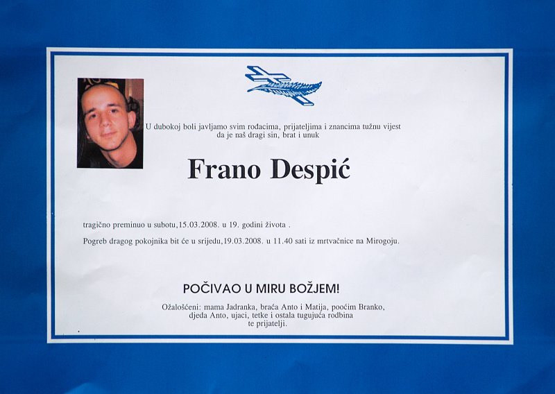 Tužiteljstvo ne može riješiti ubojstvo Frane Despića