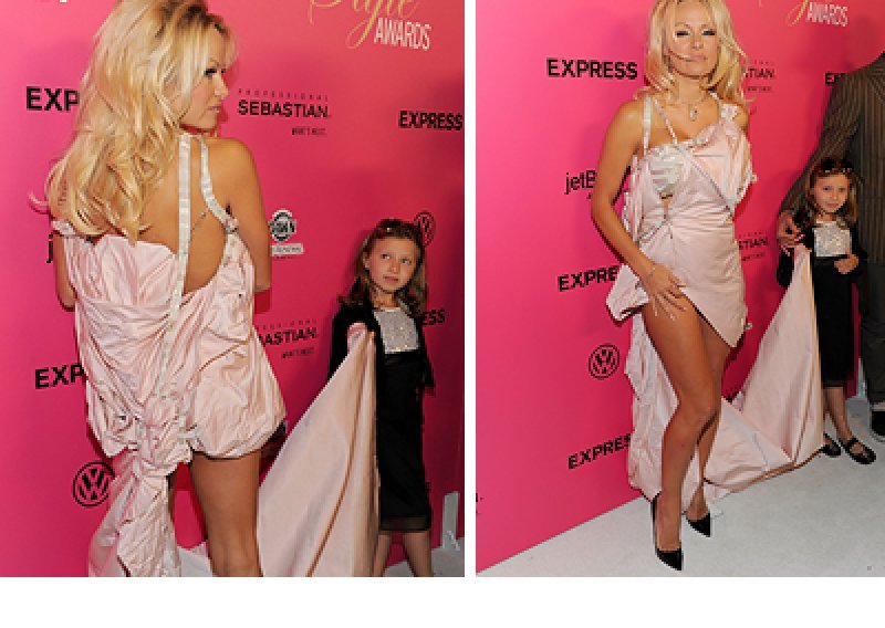 Pamela Anderson rukom skrivala međunožje