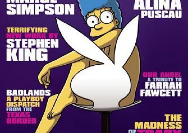 Marge Simpson na naslovnici Playboyja