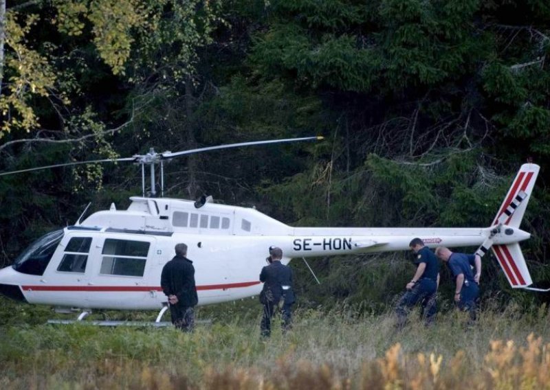 Uhićeni osumnjičenici za pljačku helikopterom