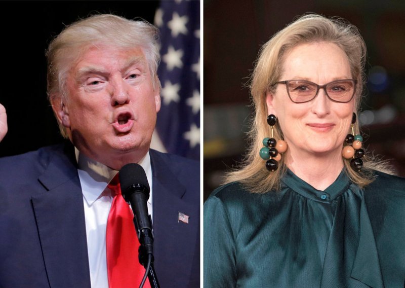 Meryl Streep ubola Trumpa, on uzvratio u svom stilu