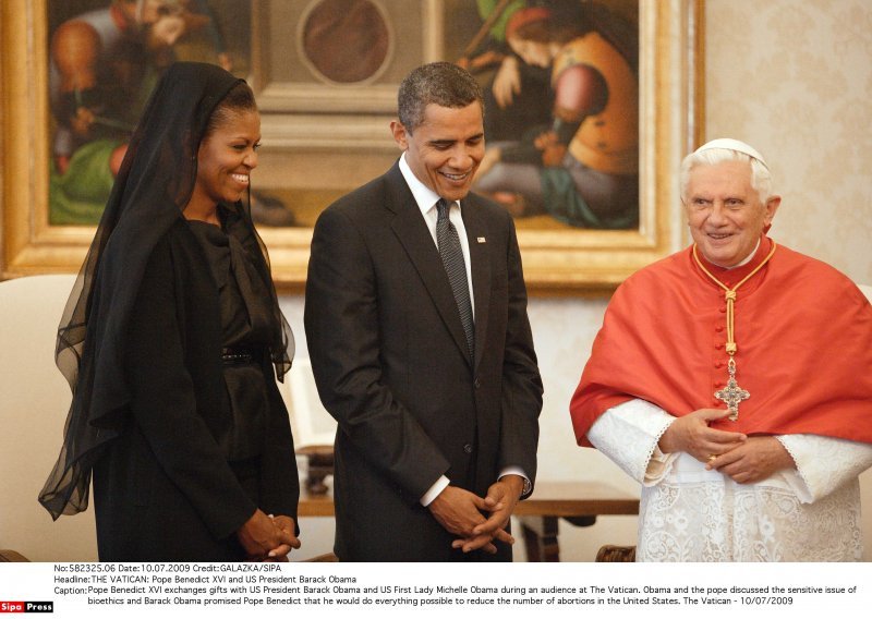 U Vatikanu oduševljeni s obitelji Obama