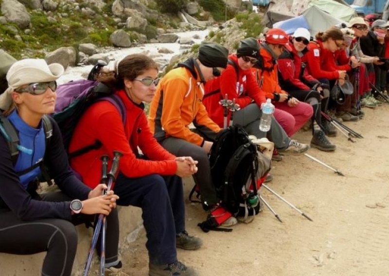 Hrvatske alpinistice u završnom jurišu na Mt. Everest