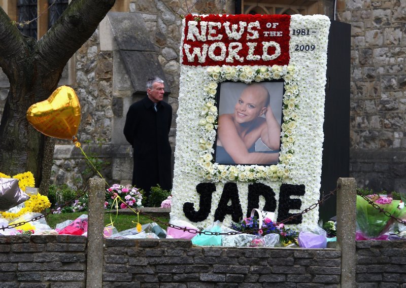 Pokopana reality zvijezda Jade Goody