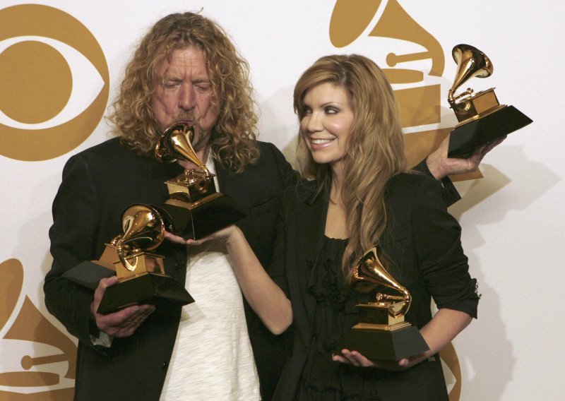 Najviše Grammyja pobrali Plant, Krauss i Coldplay