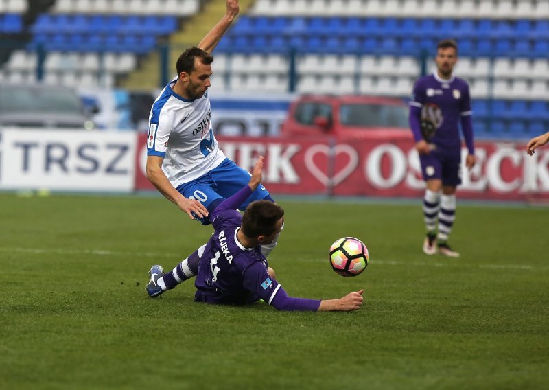 Rijeka izborila finale s Dinamom; divljački potez Lesjaka ubio nadu Osijeku