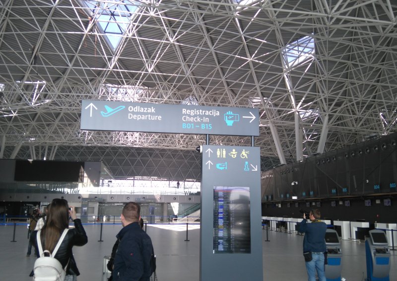 Pogledajte kako izgleda novi terminal zračne luke u Zagrebu