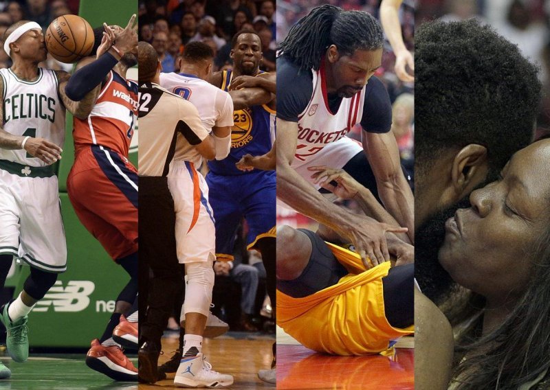 Naj iz NBA lige; majčin poljubac, ruka na krivom mjestu, dječja 'šora'...
