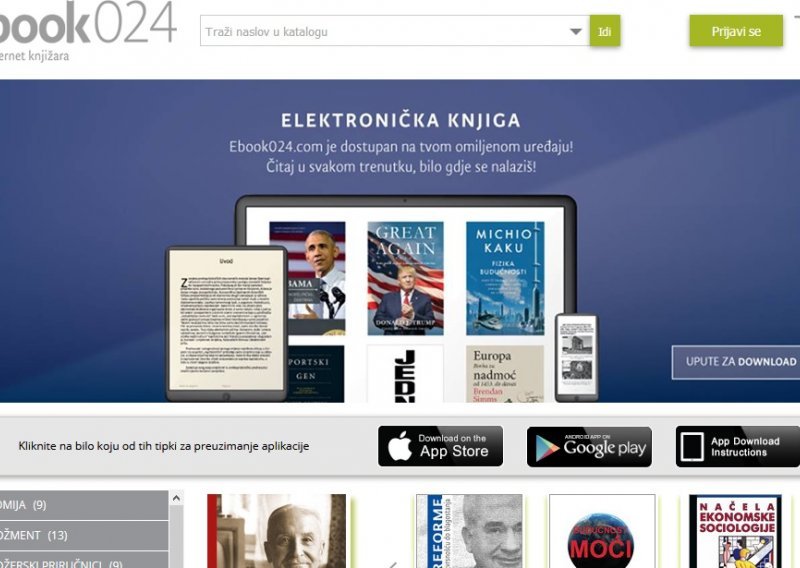 Čitajte knjige u elektroničkom obliku