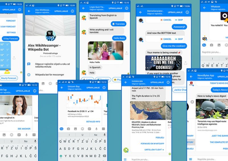 Razgovarate li s botovima za Facebook Messenger? Trebali biste, fora su!