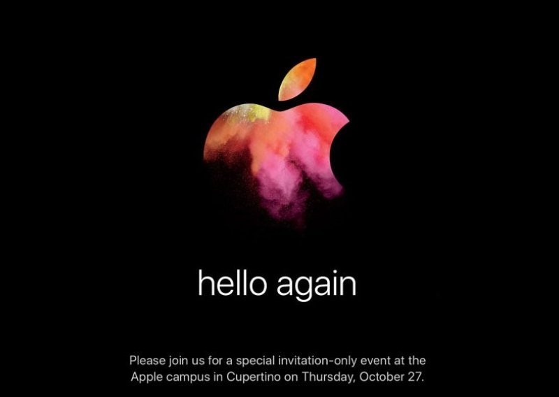 Apple i službeno najavio (Mac) događanje za 27. listopada