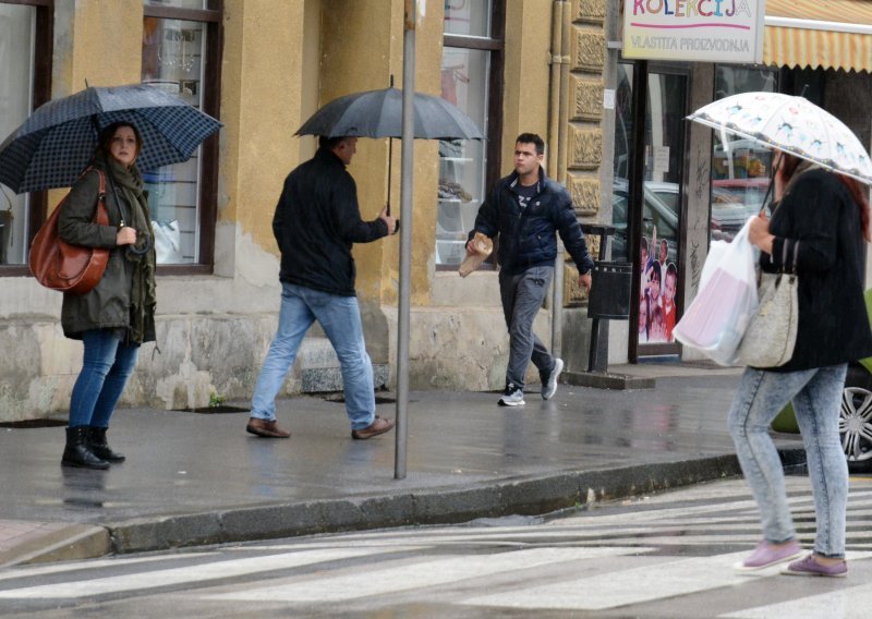 Ni sljedećih dana ne izlazite bez kišobrana