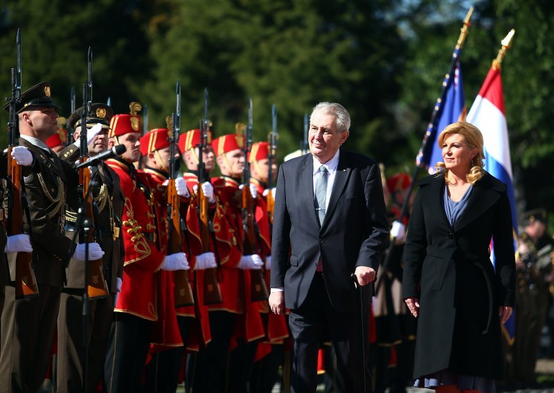 Predsjednik Zeman otkrio na Pantovčaku u što će Češka ulagati u Hrvatskoj